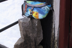 Bæltetaske close up